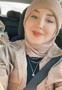Siham smiling