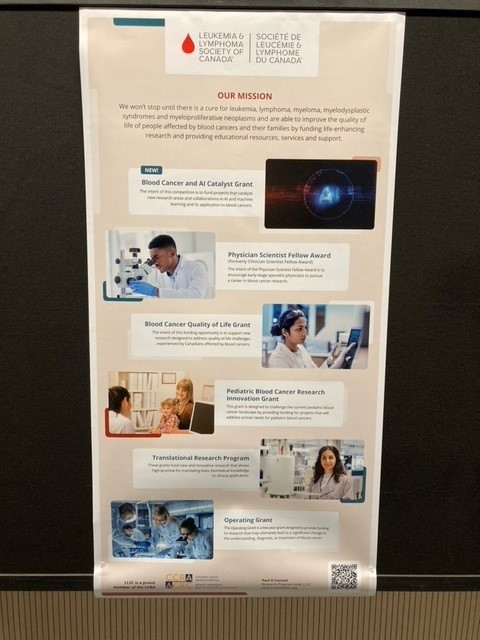 Poster used at the ccrc 2023 conference. Contains our logo and information about our grant programs