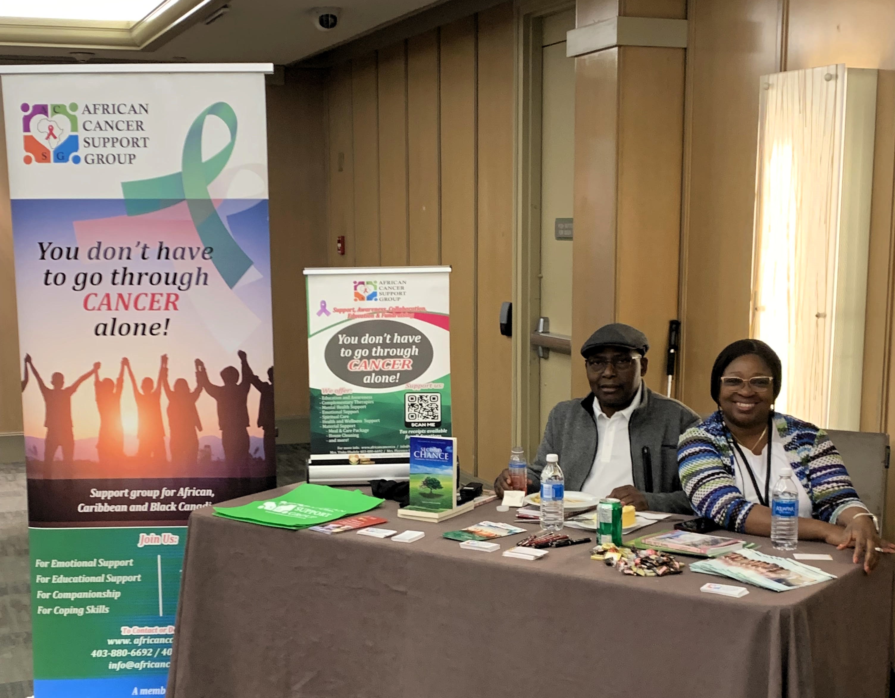 Adebayo (Bayo) Oladele and Yinka Oladele, African Cancer Support. Photo: CAPO.ca/appreciation