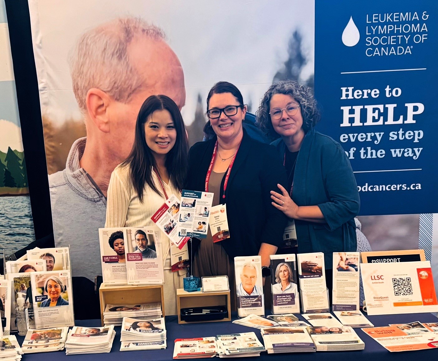 Desiree Naylor, Christina Sit and Nadine Prevost of LLSC at CANO 2025