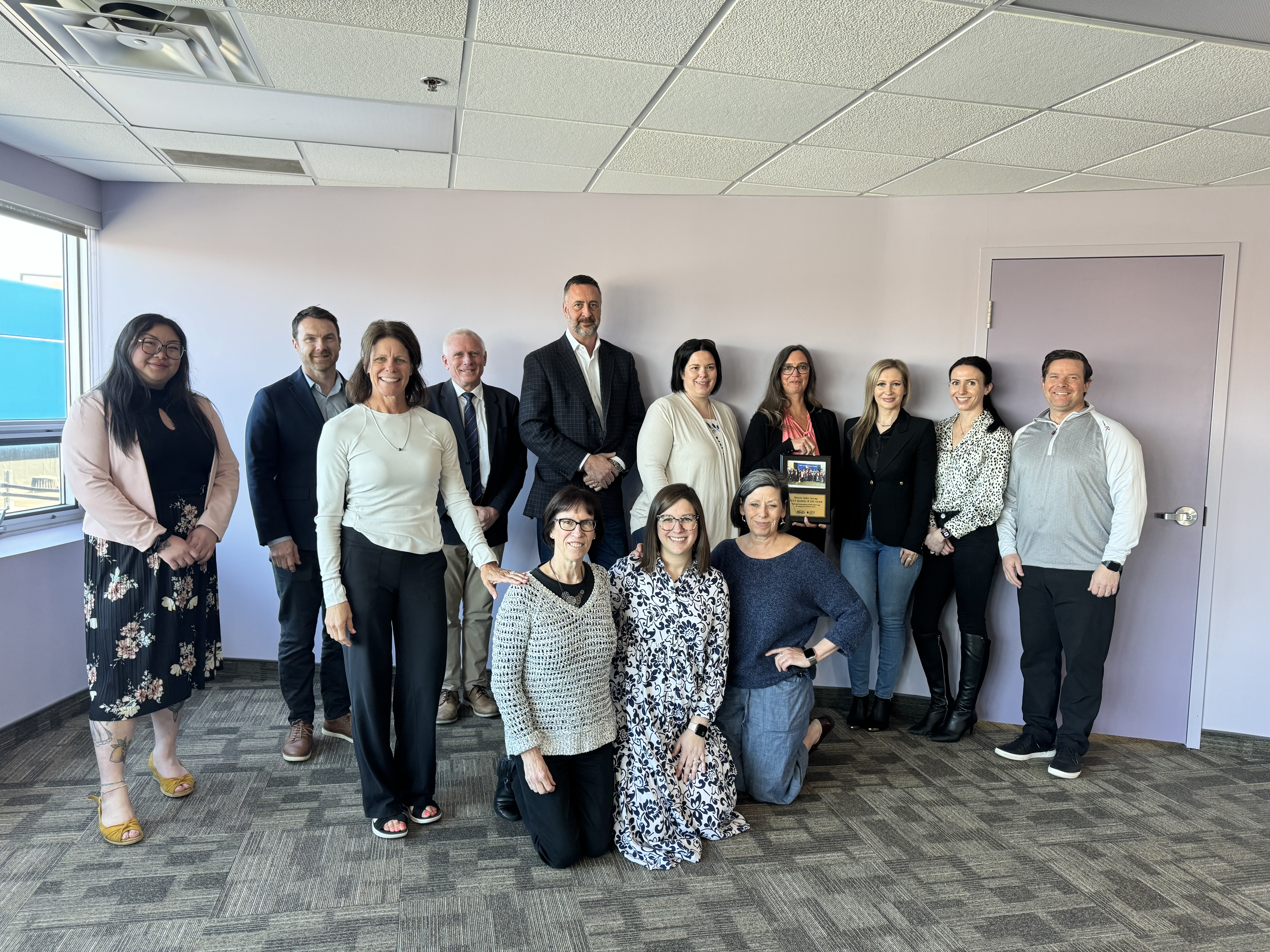 Group shot of all the attendees to the SAG in-person celebration event in Halifax, Nova Scotia