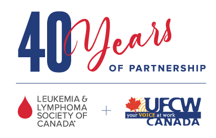 40 years of partnership between UFCW Canada and the Leukemia and Lymphoma Society of Canada