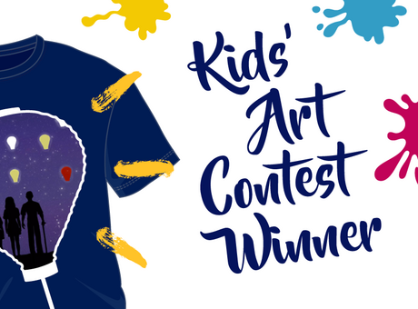 Kids art contest winner
