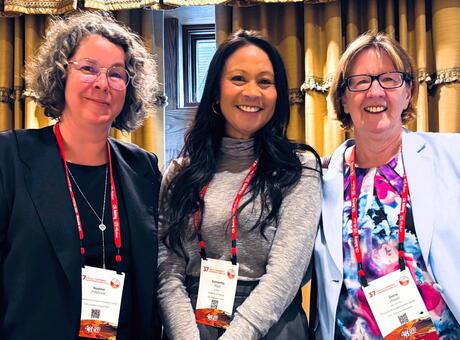 Nadine Prevost, Samantha Mayo, and Doris Howell