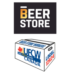 Beer Store UFCW 12R24 Combined Logo