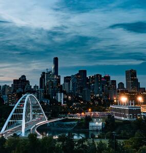 Photo of Edmonton skyline