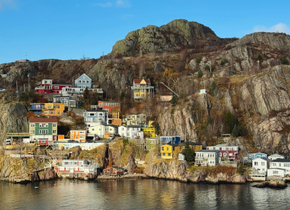 battery park buildings in St John's