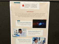 Poster used at the ccrc 2023 conference. Contains our logo and information about our grant programs