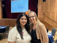 Natasha Sani and Janice Chabros