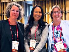 Nadine Prevost, Samantha Mayo, and Doris Howell