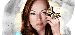 A painting of Samantha