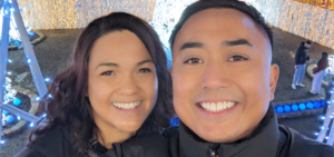 Nino and wife selfie